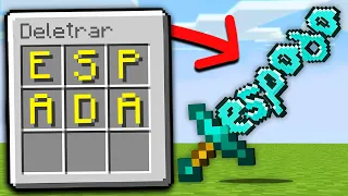 ¡Minecraft PERO puedo CRAFTEAR TODO lo que DELETREO! 😮⚔️😱 MINECRAFT PERO SPARTA356