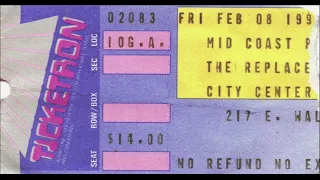 The Replacements - City Center, Green Bay, Wisconsin Feb 08, 1991 (audio)