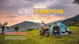 Solo Motocamp Ramadhan 2024 Pake Motor Listrik di Bukit Saung Geulis, Bogor | Polytron Fox R