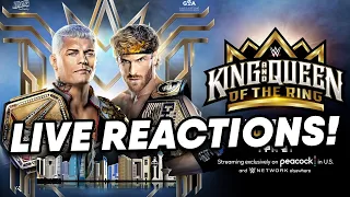 WWE KING AND QUEEN OF THE RING 2024 LIVE REACTIONS! | WrestleTalk