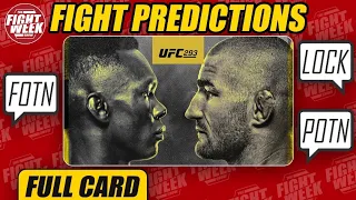 Prediction Show| UFC 293 Adesanya Vs Strickland POTN & FOTN picks