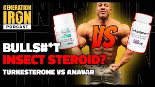 Victor Martinez debates Turkesterone Vs. Anavar! Is it a Bulls#*t Insect Steroid??