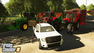 🔥 Z Wizytą na Nowoczesnej Farmie 🦹‍♀️👨🏼‍🌾 Rolnicy z Miasta 😍 Farming Simulator 19 🚜