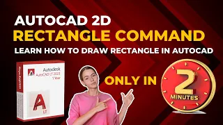 How To Draw Rectangle In AutoCAD