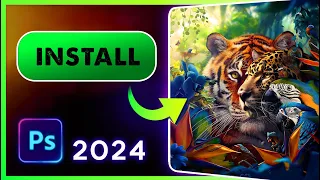 ⭐ How to Download and Install PHOTOSHOP 2024