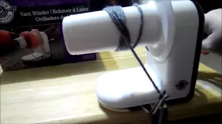 How to use the Loops & Threads Yarn Winder