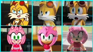 Sonic The Hedgehog Movie AMY SONIC BOOM VS TAILS SONIC BOOM Uh Meow All Designs Compilation 2