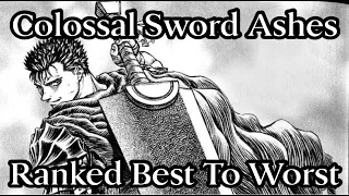 [Elden Ring] Ranking All Ashes of War Available On Colossal Swords