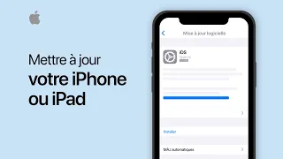 Mettre à jour votre iPhone, iPad ou iPod touch - Assistance Apple