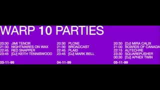 Boards of Canada - Warp 10th Anniversary Party (live full)