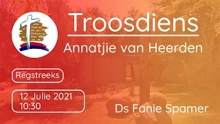 Troosdiens | Annatjie van Heerden (Regstreeks)