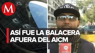 Muere presunto autor de balacera en el AICM