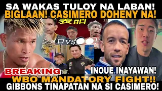 BIGLAAN! CASIMERO DOHENY NA WBO TITLE ELIMINATOR SA JAPAN! APPROVED KAY GIBBONS!? TBP UPDATE!!!