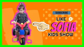 SOFIA Plays Outside With The Scooter - ( Like Nastya | Diana and Roma)