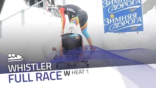 Whistler | BMW IBSF World Cup 2016/2017 - Women's Bobsleigh Heat 1 | IBSF Official