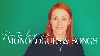 Drama School Audition Monologue Guidance