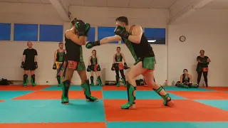 GETSAFEpro Kickboxen Mainz Training Impressionen ▪︎ 8 Moves Chain