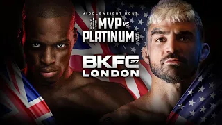 BKFC 27 London: MVP vs Platinum Weigh-in