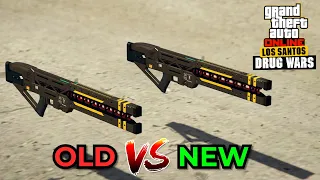 GTA Online: Old Railgun VS New Railgun - GTA Drug Wars DLC