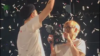 180912 ENDING [V CAMERA MAN] @ BTS 방탄소년단 LYS LOVE YOURSELF TOUR OAKLAND