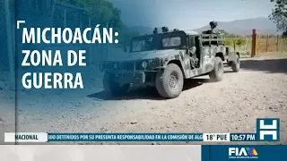 El terror se apodera de Michoacán; el Ejército ha desactivado más de 300 minas