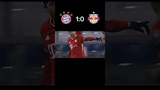 Bayern Munich vs Salzburg! UEFA group stage of Champions league 2020/2021 (обзор матча)!#shorts #ucl