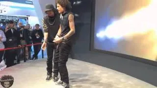 Les Twins   Performance at CES 2014 @Huawei   CES2014