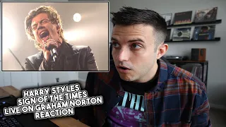 Harry Styles - Sign Of The Times Live REACTION - WHOAHHHH