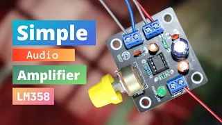 Simple Audio Amplifier Circuit using  LM386