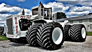 World's LARGEST Tractor Gets World's LARGEST Ag Tires! - BIG BUD 747