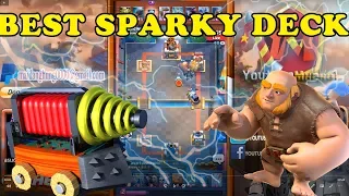 BEST SPARKY DECK EVER | LADDER PUSH 5500 to 6000  Trophies