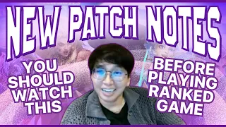 OHMYV33NUS PATCH NOTES REVIEW | WATCH THIS BEFORE PLAYING RANKED GAME!