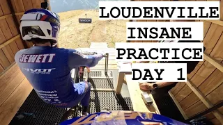 LOUDENVILLE  WC INSANE DAY 1 WALK + RIDE !