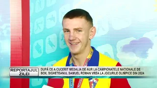 REPORTAJUL ZILEI 15 12 2022  DUPĂ CE A CUCERIT MEDALIA DE AUR LA CAMPIONATELE NAȚIONALE DE BOX, SIGH