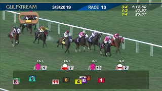 Gulfstream Park March 3, 2019 Race 13