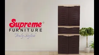Supreme Furniture - Fusion II MDR 1 Cupboard (Almirah) assembly