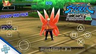 Naruto X Boruto Ultimate Ninja Storm Connection Mod Pack PPSSPP Android OFFLINE | Naruto Baryon Mode