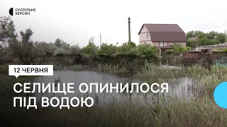 Селище Зимівник на Херсонщині після підтоплення внаслідок вибуху на Каховській ГЕС