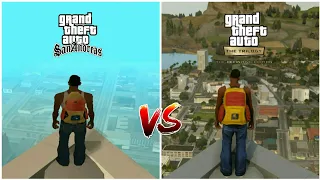 Gta san andreas definitive edition |  definitive edition vs Original  Physics and Details Comparison