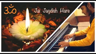 Aarti - Om Jai Jagdeesh | Soft piano instrumental | Simple and soft