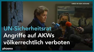 UN-Sicherheitsrat zum Vorfall am ukrainischen AKW Saporischschja