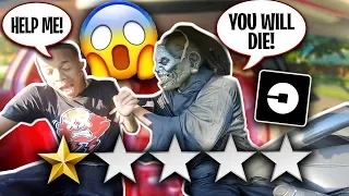 Scary Uber Disguise PRANK !!! (GONE EXTREMELY WRONG)