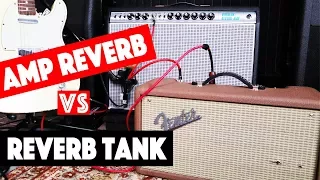 Amp Reverb vs. Stand-Alone Reverb Tank | Guitar Gear Tips - Tutorial | by RJ Ronquillo