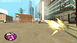 FirsFirst-Person mod - GTA San Andreas - Gang Wars (Turf Wars) Idlewood - from the Starter Save