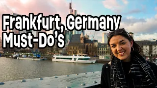 FRANKFURT, GERMANY Must Do's | Ruby Louise Review | Frankfurt Travel Vlog | Americans in Germany