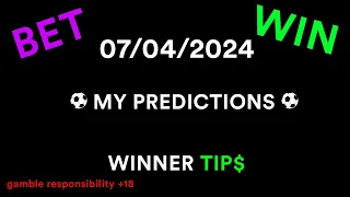 CORRECT FOOTBALL SCORE PREDICTIONS #135 (07/04/2024 SUNDAY) (SOCCER PREDICTIONS TODAY)