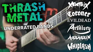 UNDERRATED THRASH METAL BANDS (80's & 90's)