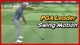 PGA Top Leader "Xander Schauffele" Perfect Driver-Iron Swing & Slow Motions