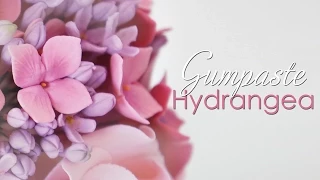 Gumpaste Hydrangea Flower Tutorial