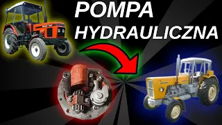 URSUS C- 360 Modyfikacja POMPY HYDRAULICZNEJ